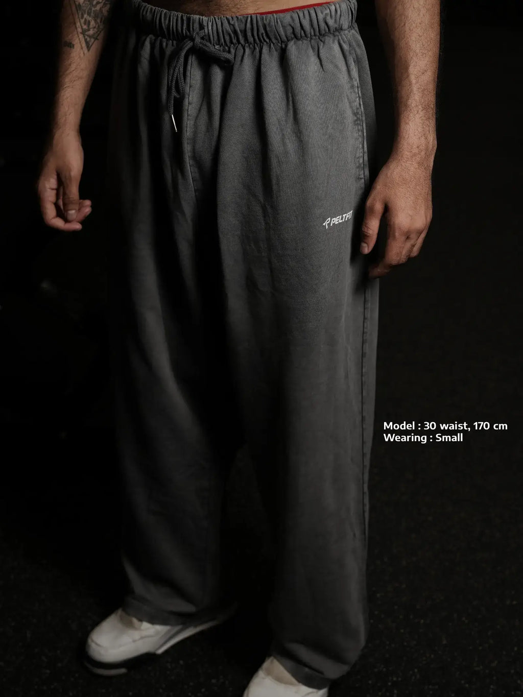 Essential Baggy Pant - Washed Grey