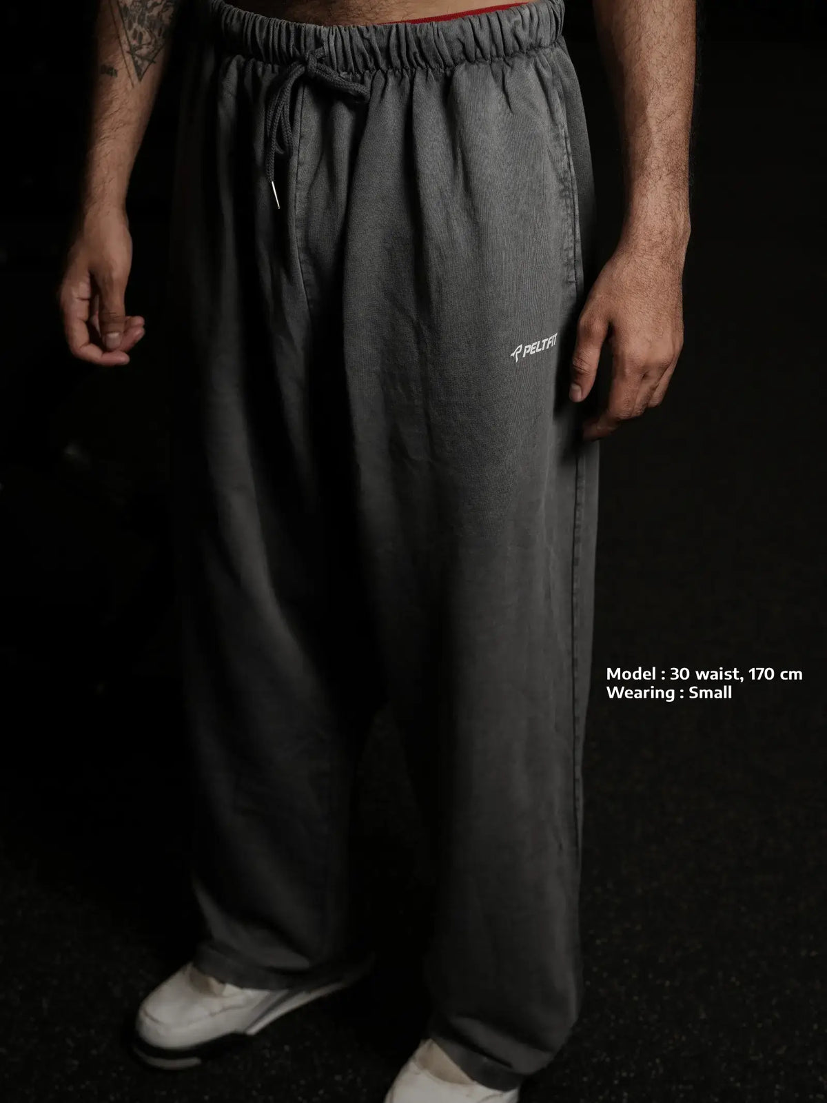 Essential Baggy Pant - Washed Grey