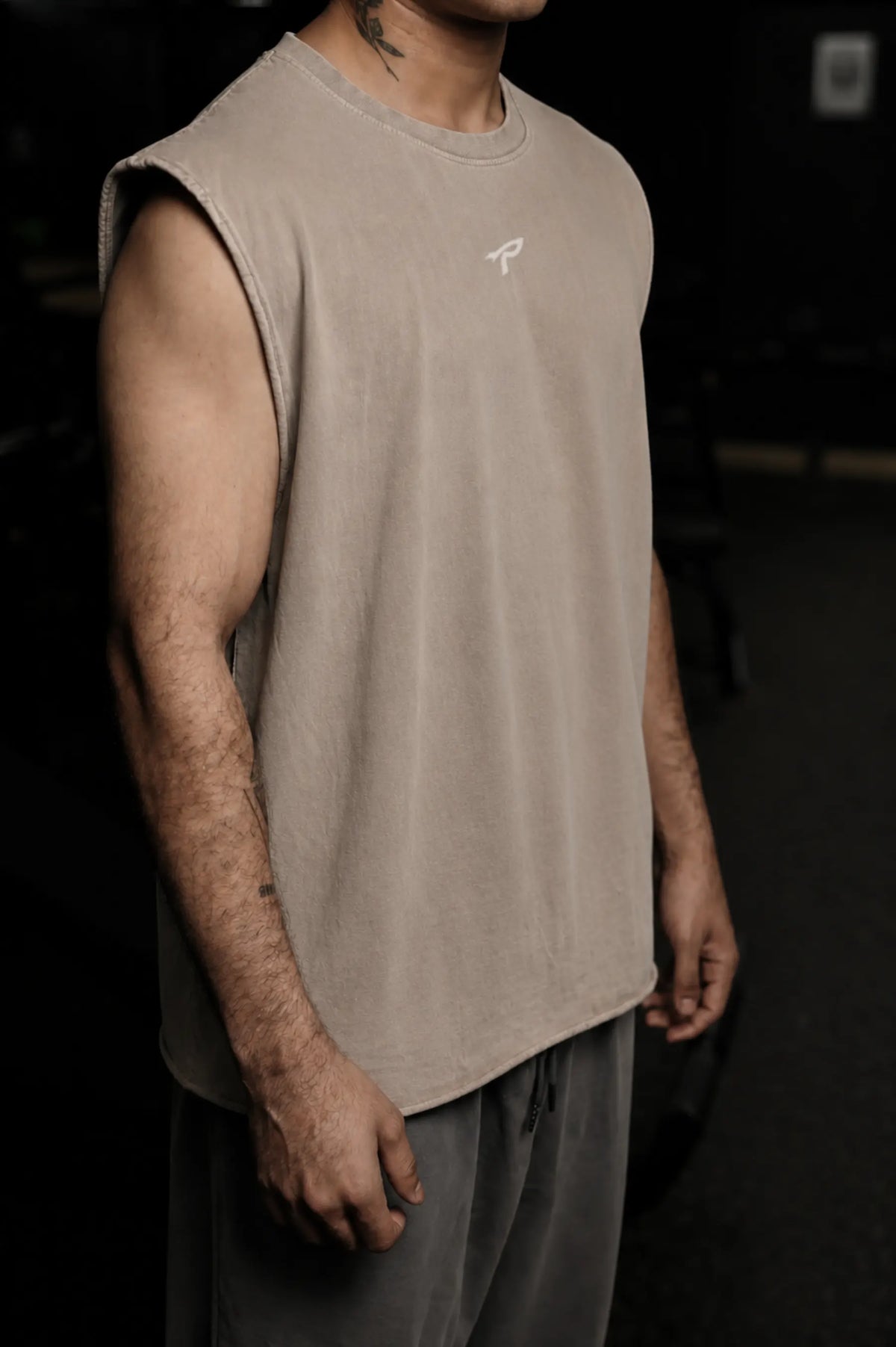 Essential Oversized Tank - Washed