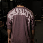 Yodhavu Ember Oversized Tee - Brown