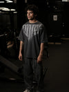 Veeryam Ember Oversized Tee - Grey