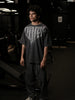 Veeryam Ember Oversized Tee - Grey