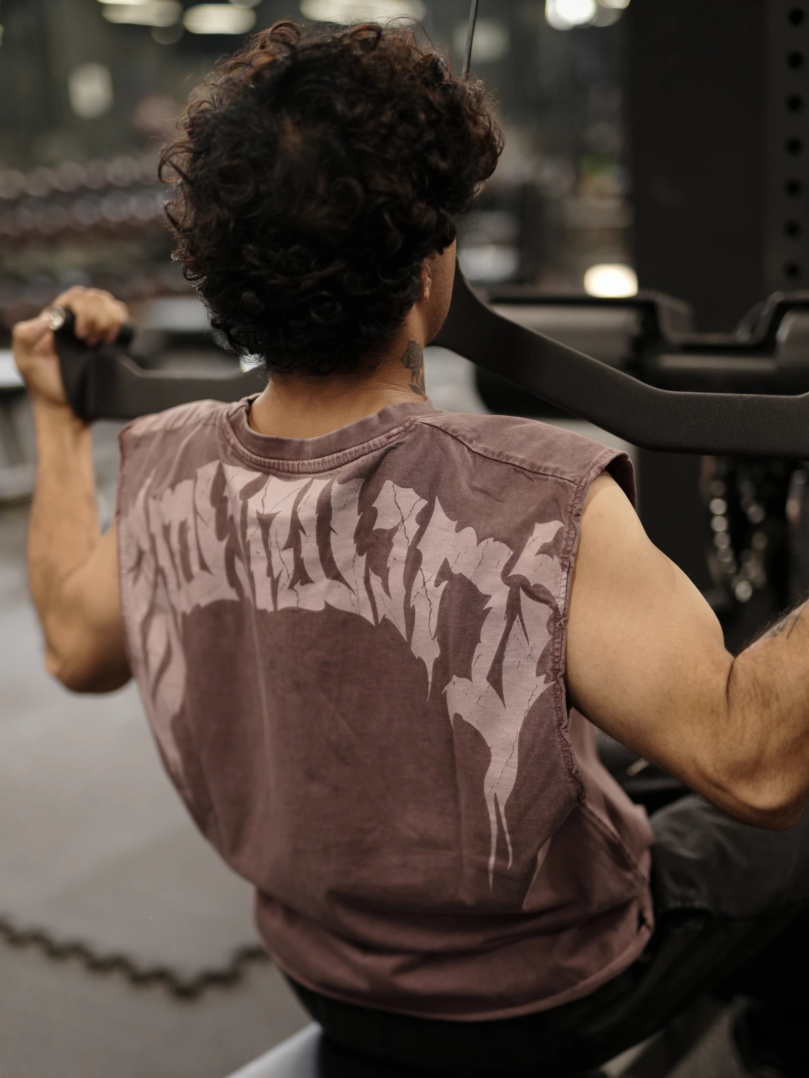 Yodhavu Ember Oversized Tank - Brown