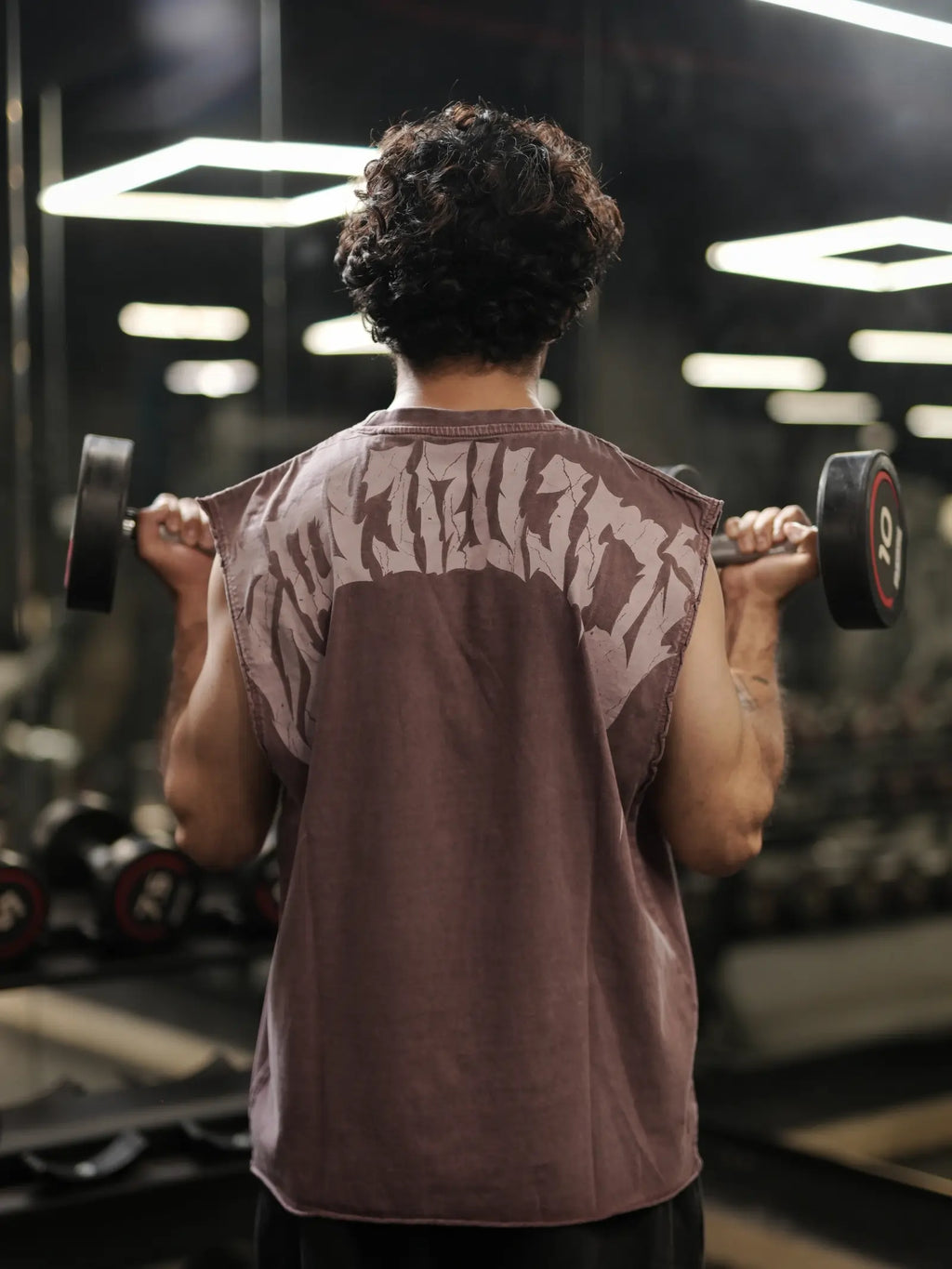 Yodhavu Ember Oversized Tank - Brown