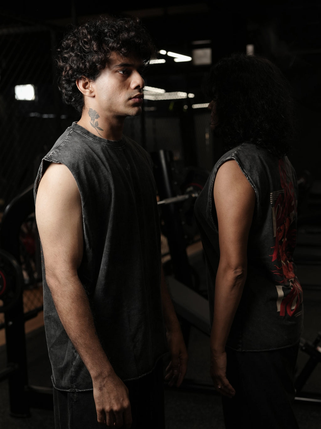 Theyyam Forge Oversized Tank - Black