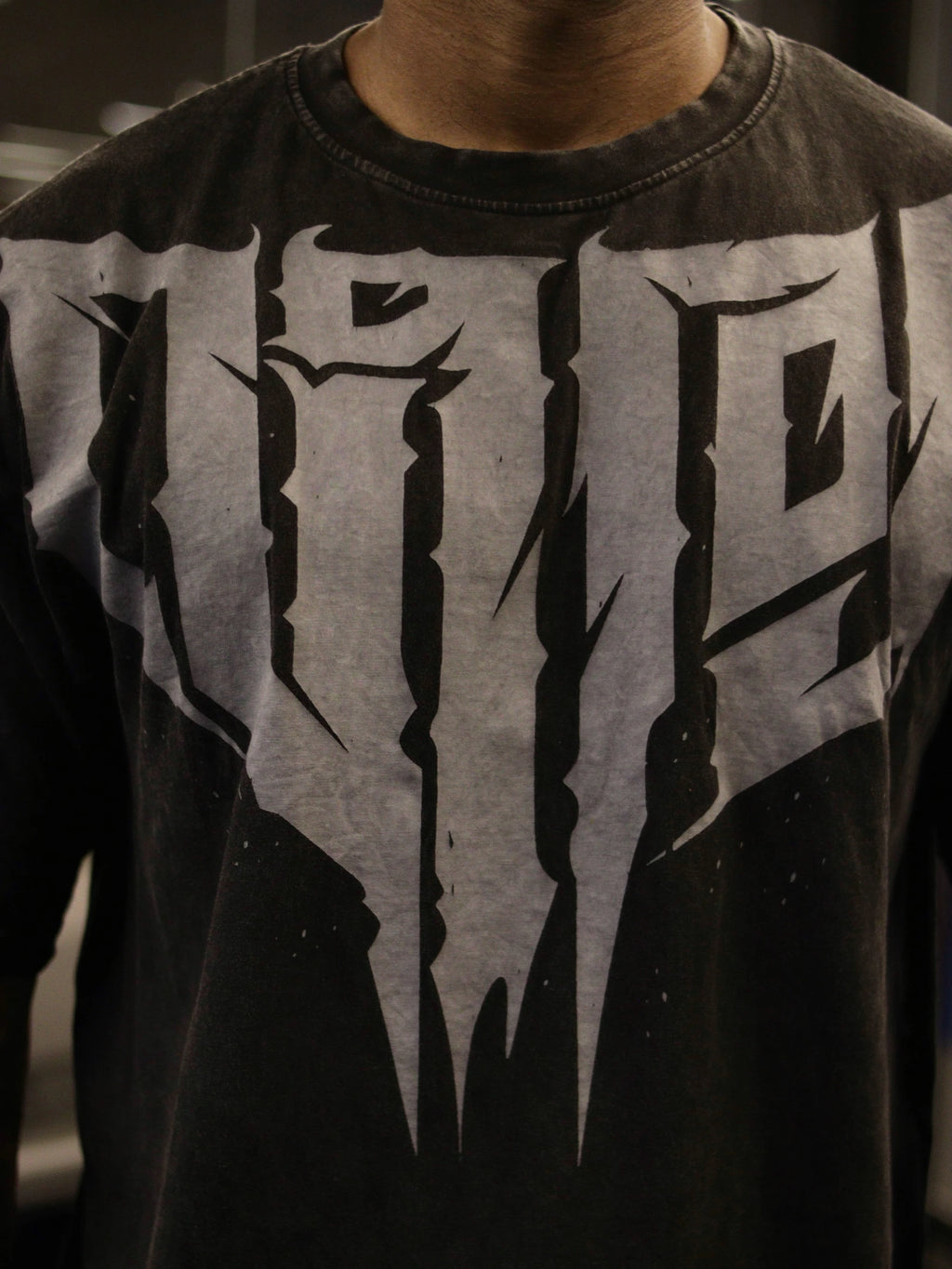 Veeryam Ember Oversized Tee - Black