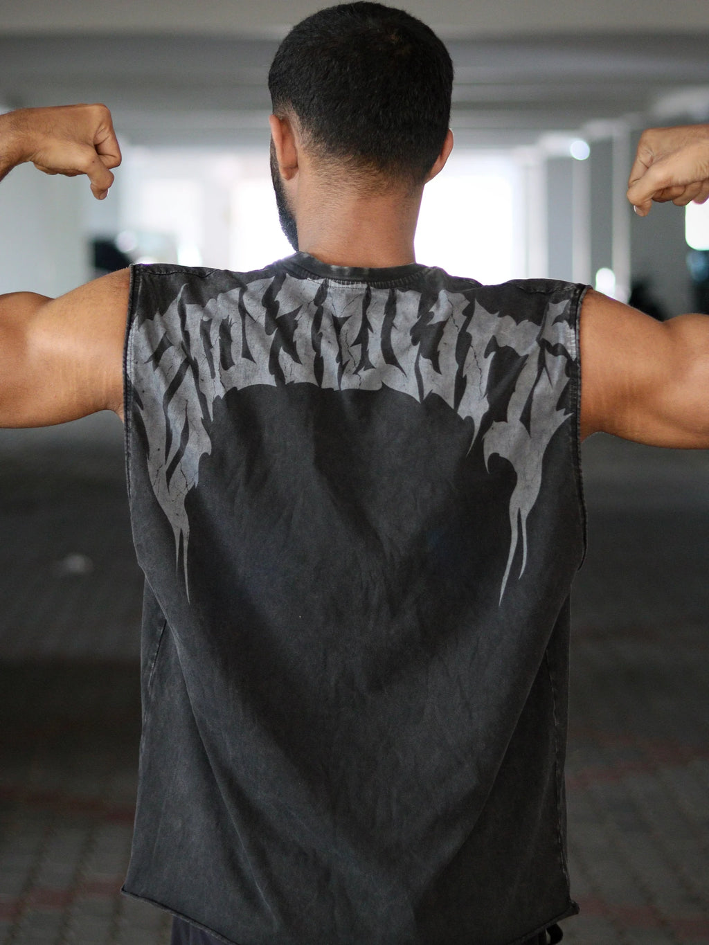 Yodhavu Ember Oversized Tank - Black