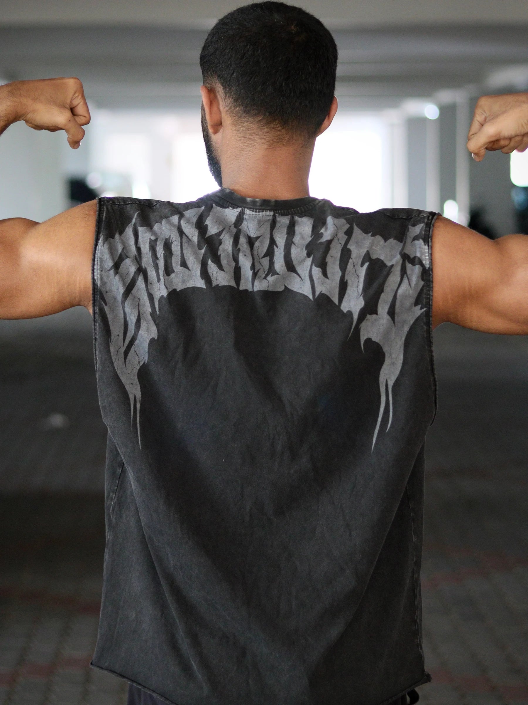 Yodhavu Ember Oversized Tank - Black