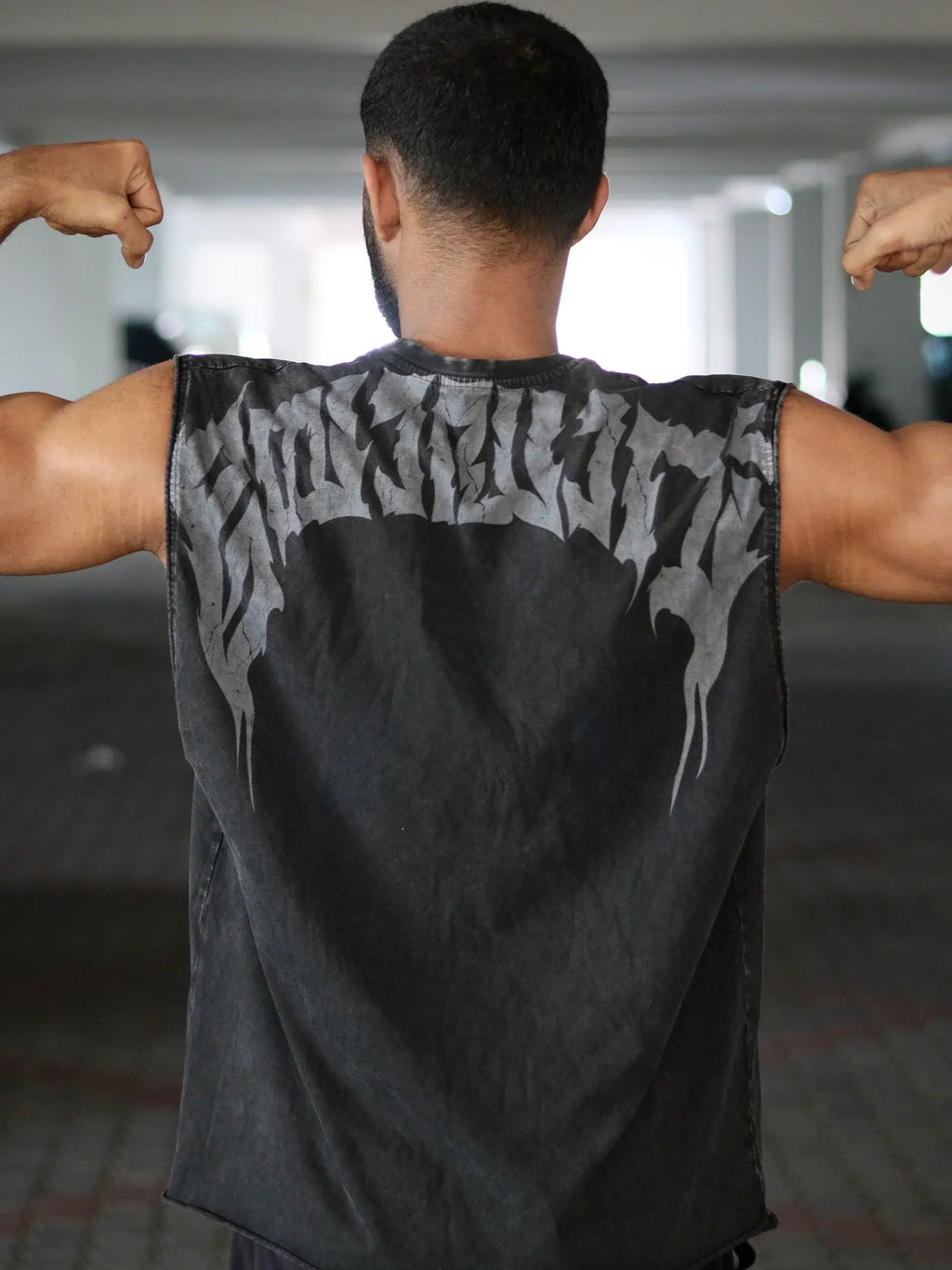 Yodhavu Ember Oversized Tank - Black