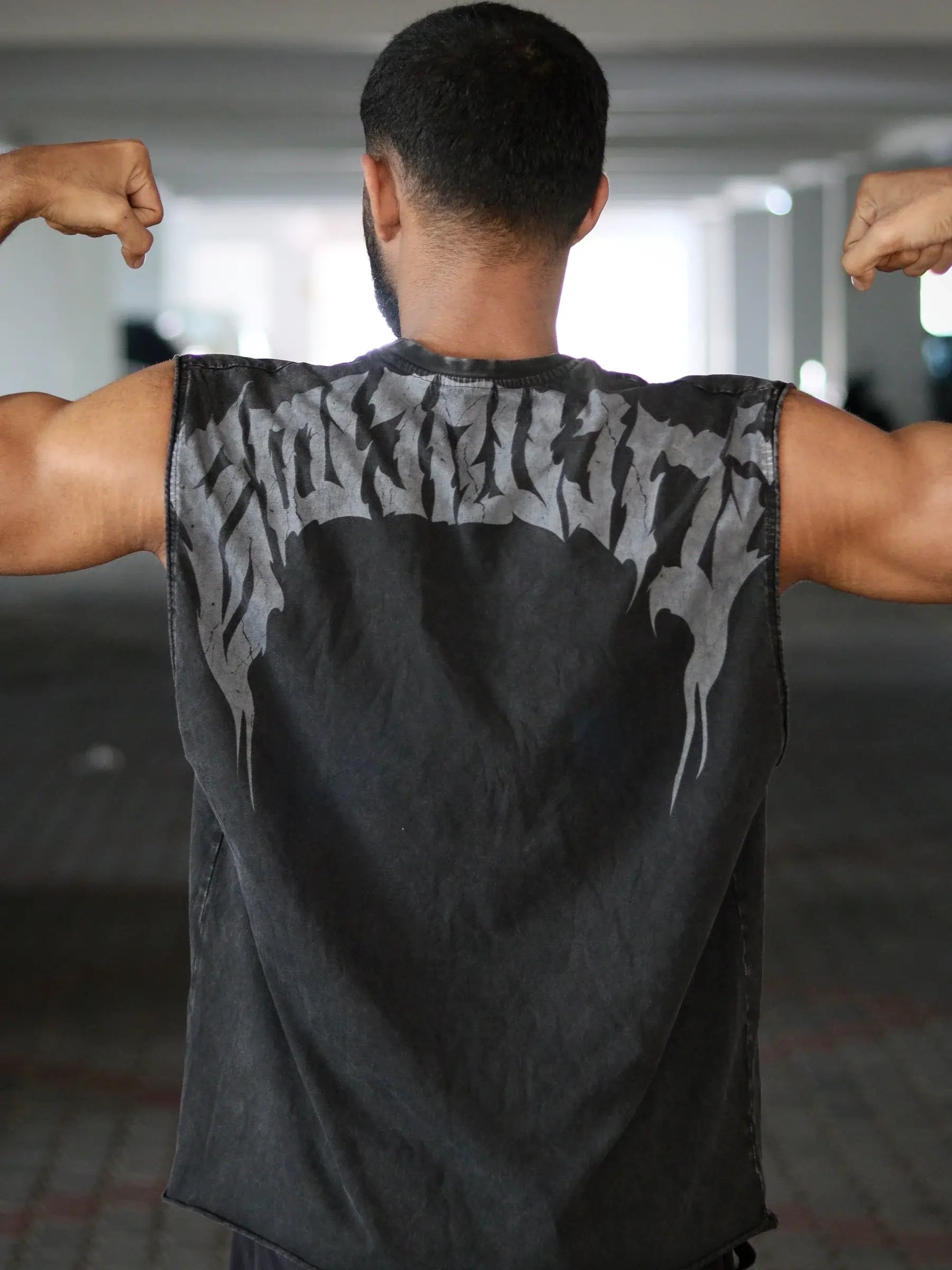 Yodhavu Ember Oversized Tank - Black