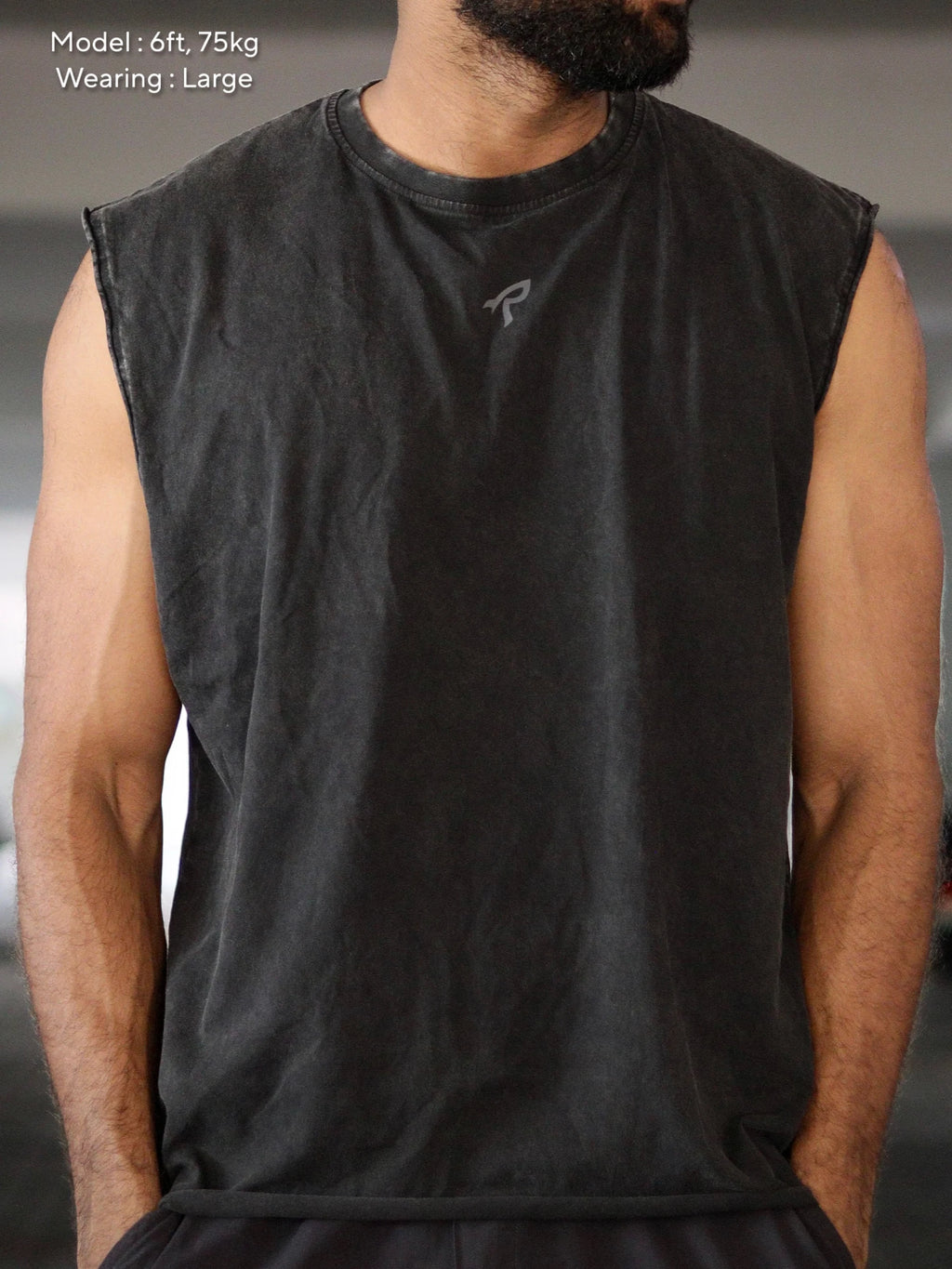 Yodhavu Ember Oversized Tank - Black