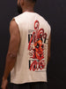 Theyyam Forge Oversized Tank - Beige