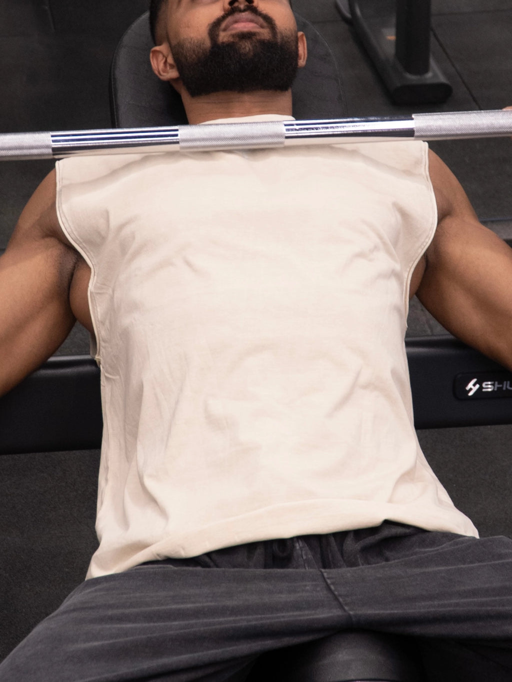 Theyyam Forge Oversized Tank - Beige