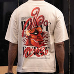 Theyyam Forge Oversized Tee - Beige