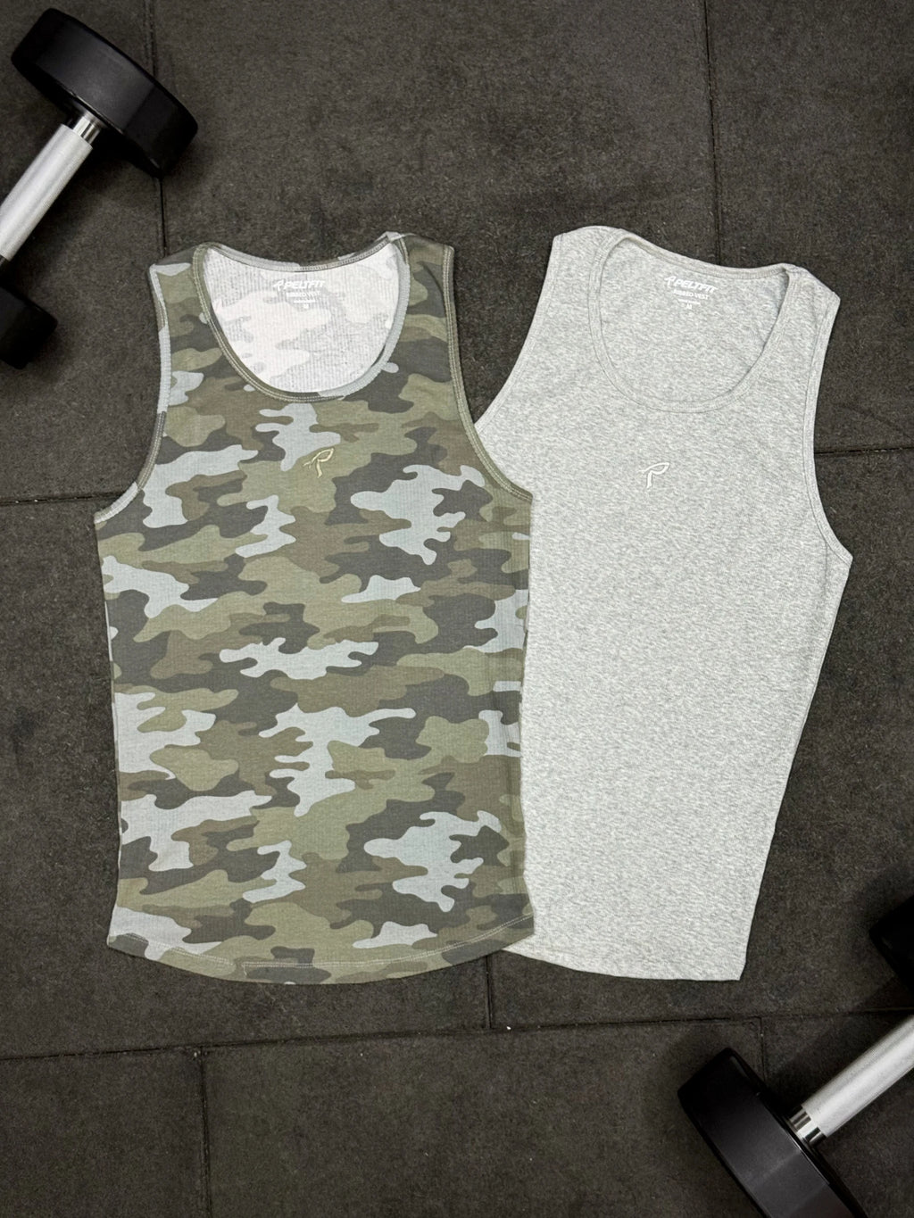 Essential Duo Vests (Grey/Camo)