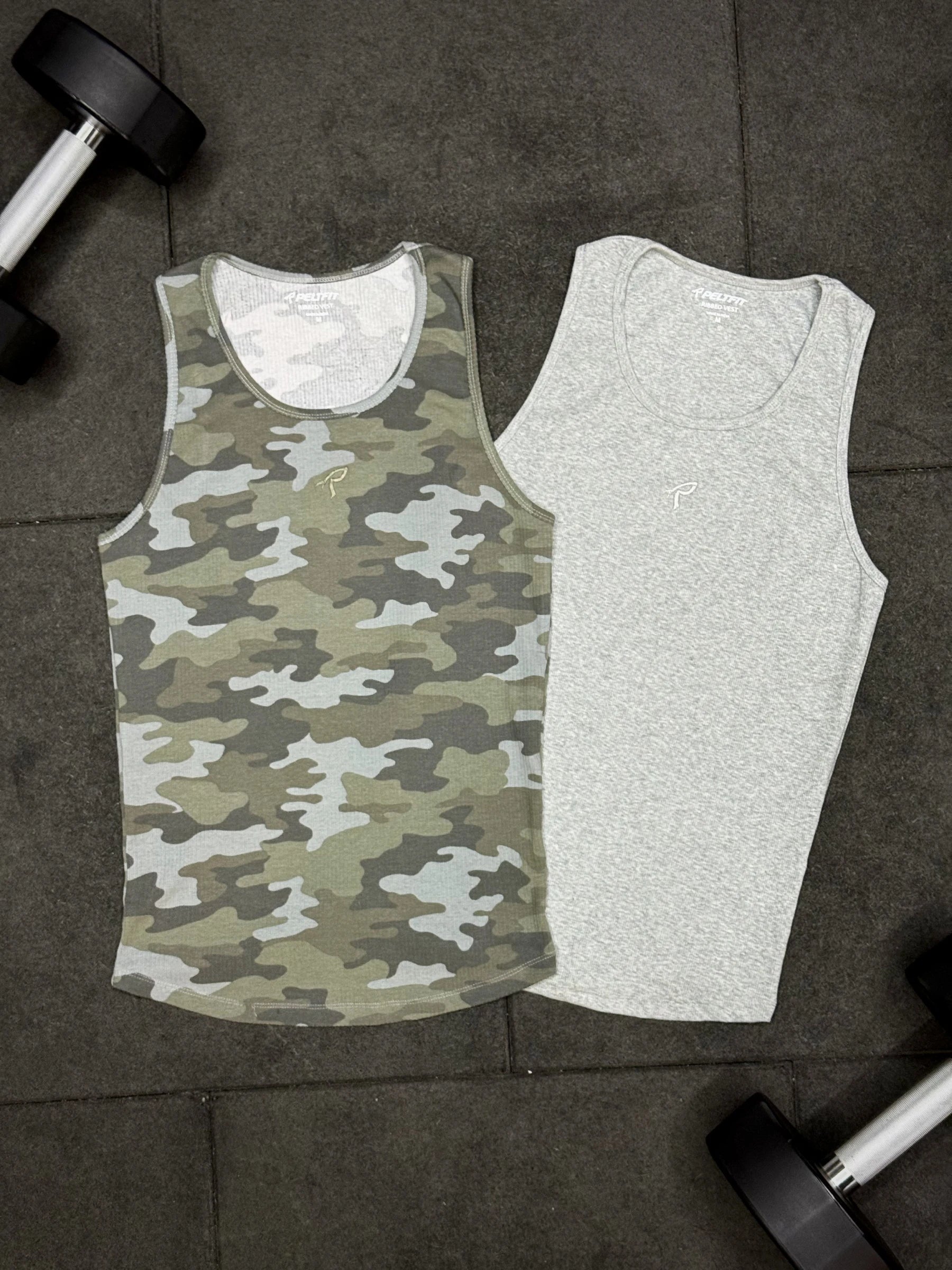 Essential Duo Vests (Grey/Camo)