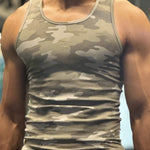 Essential Ribbed Vest - Camo Edition