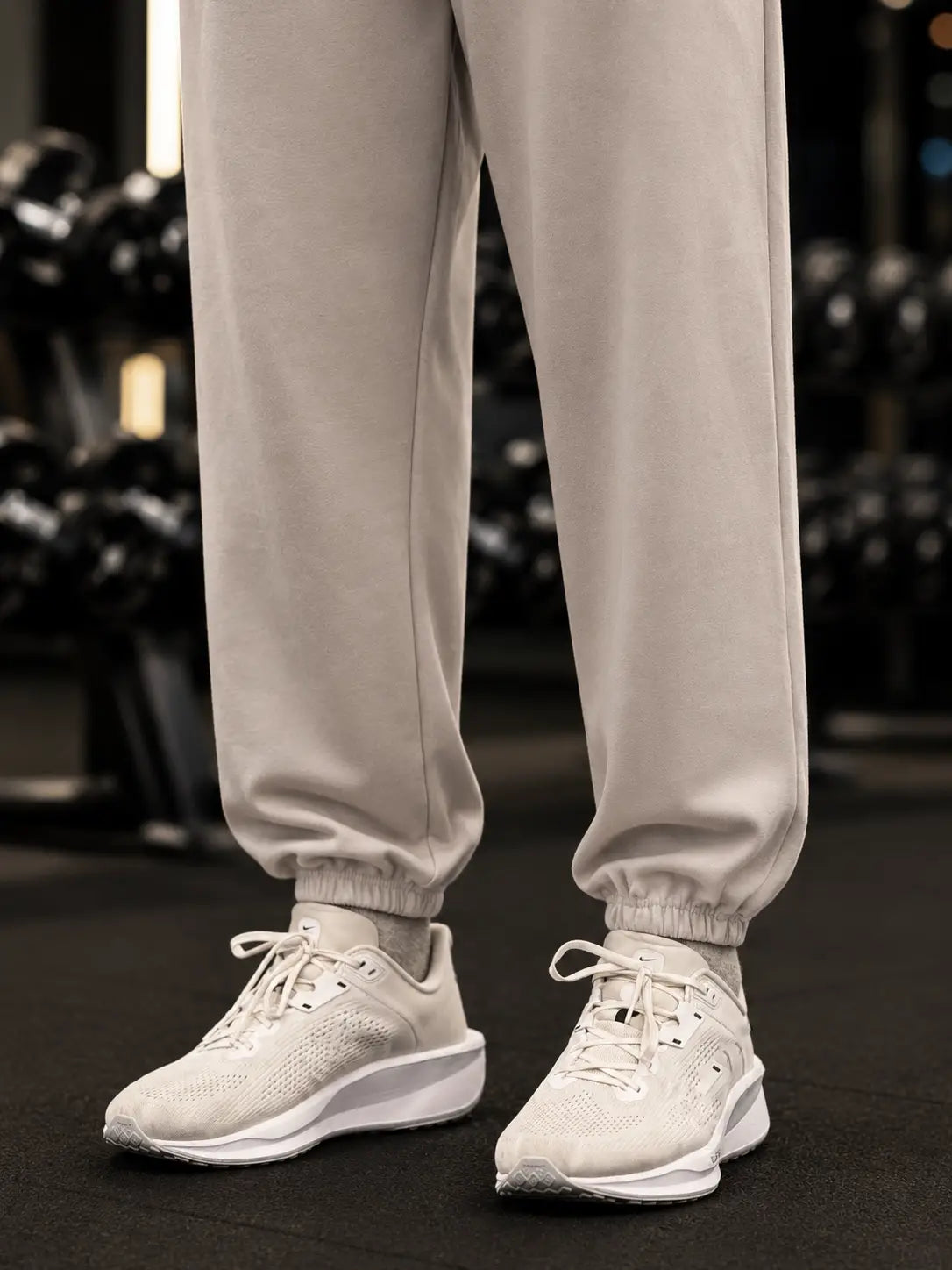 Premium Cuffed Joggers - Grey