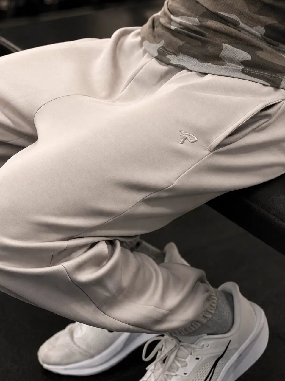 Premium Cuffed Joggers - Grey
