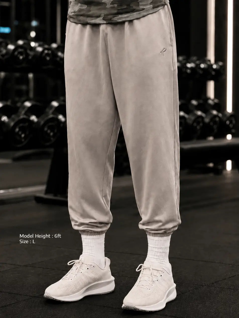 Premium Cuffed Joggers - Grey