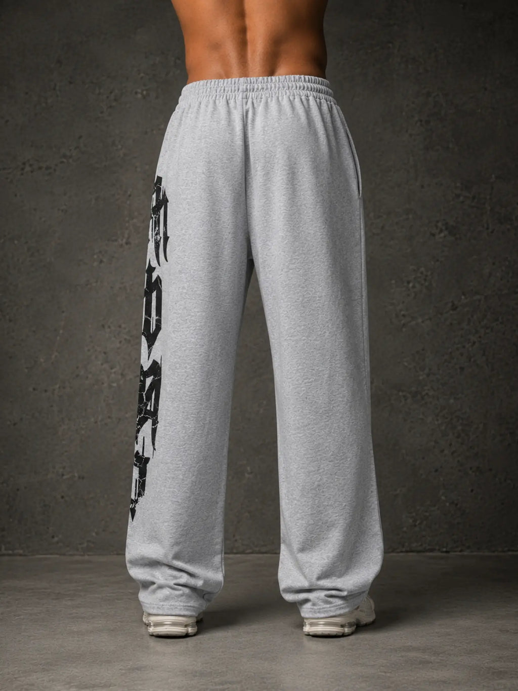 Karmam Legacy Baggy Pants - Grey Melange