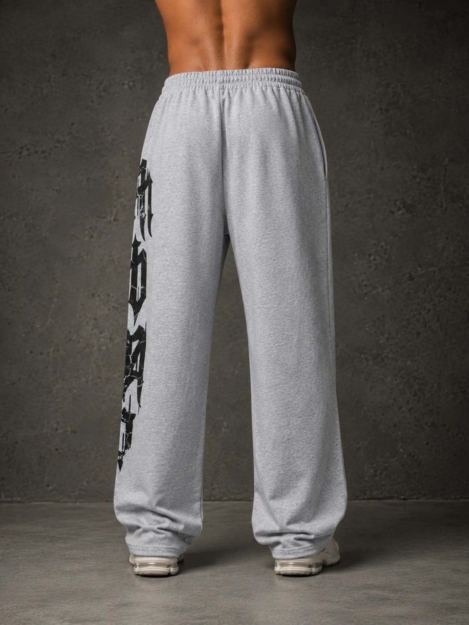 Karmam Legacy Baggy Pants - Grey Melange