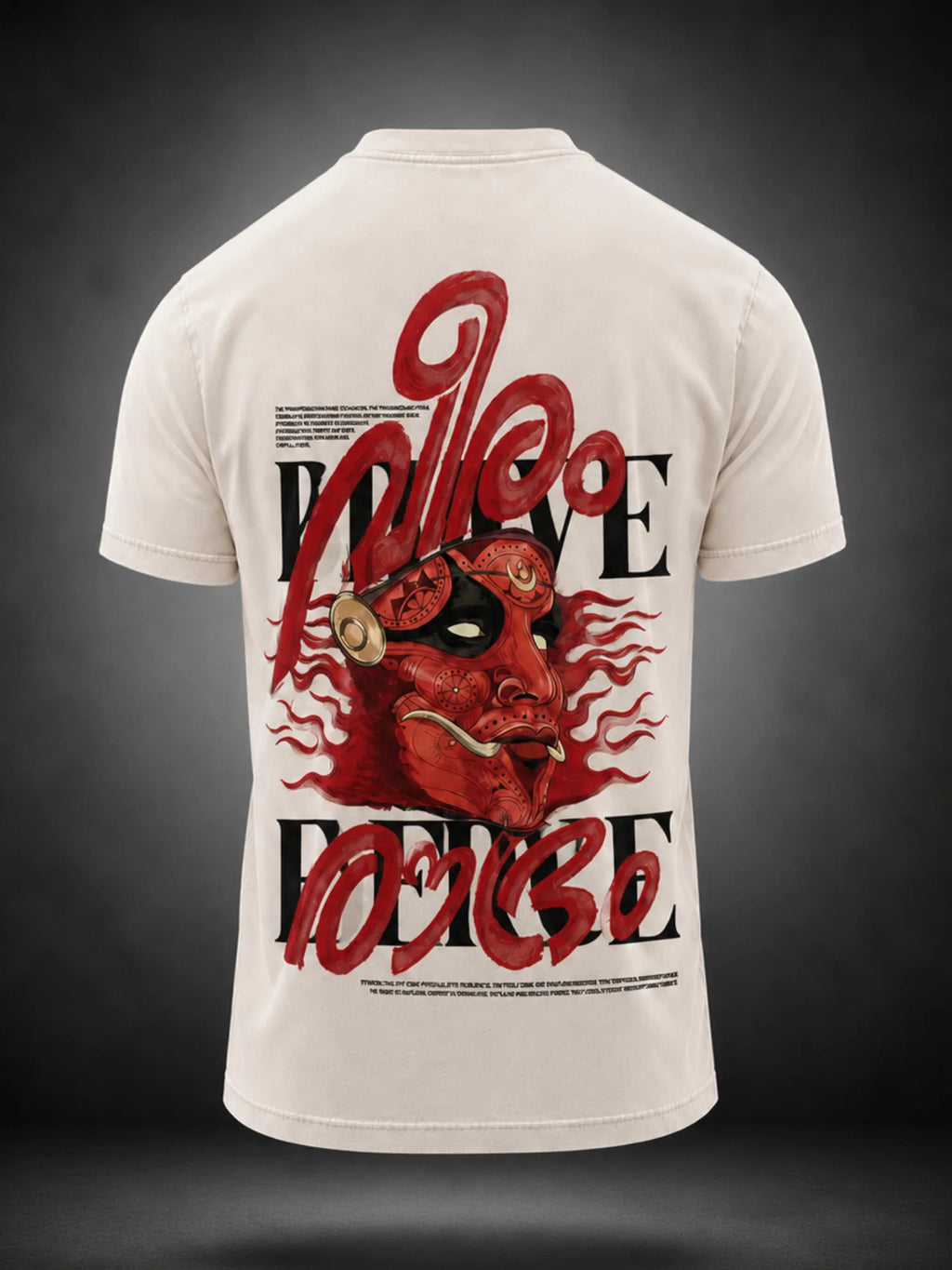 Theyyam Forge Physique Tee - Beige