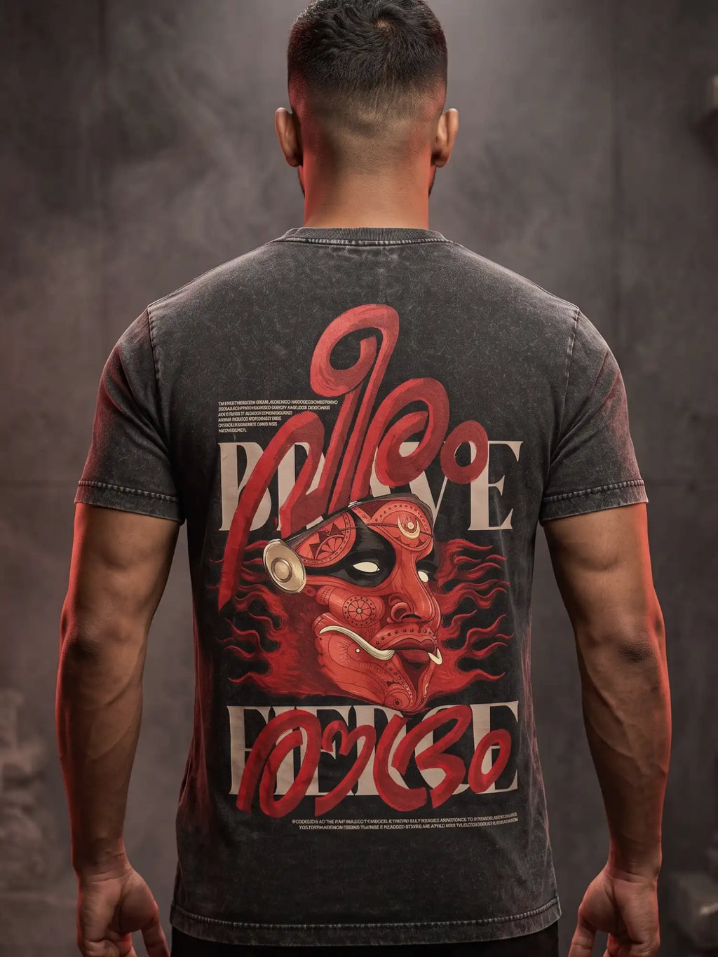 Theyyam Forge Physique Tee - Black