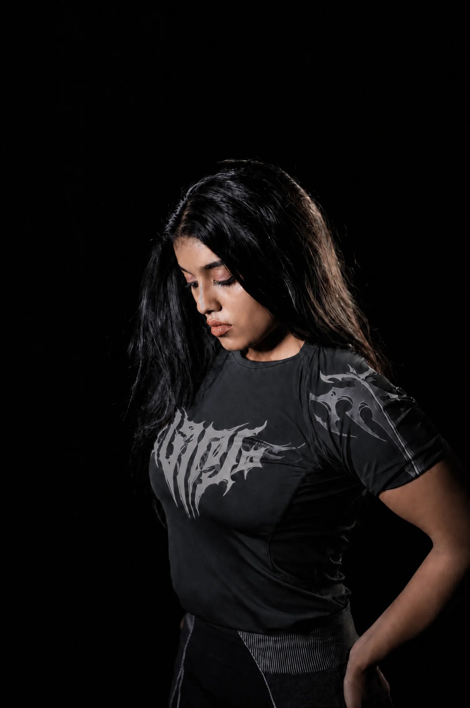 Veeryam Compression Tee - Graphite