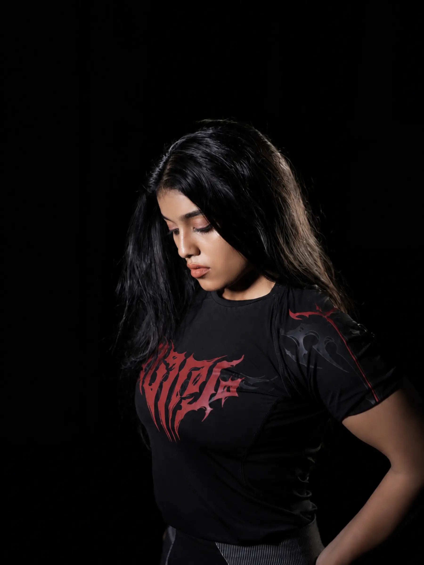 Veeryam Compression Tee - Black