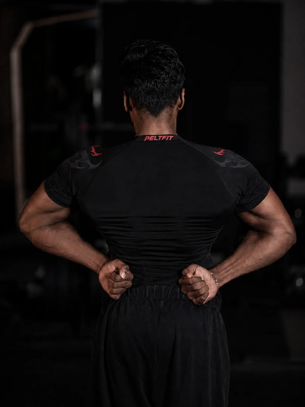 Veeryam Compression Tee - Black