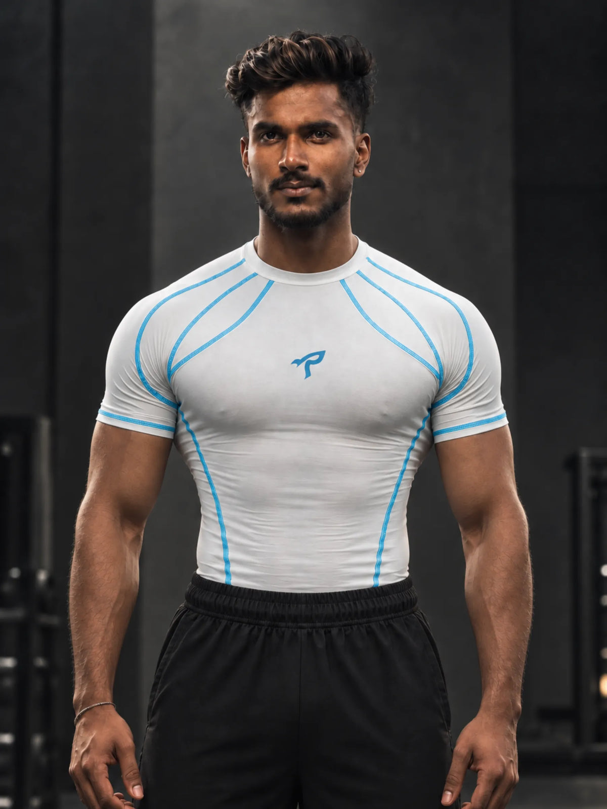 Second Skin Compression Tee - White