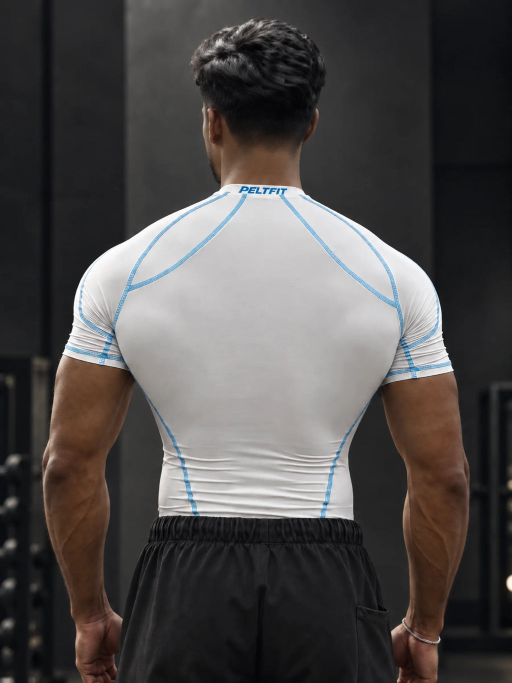 Second Skin Compression Tee - White