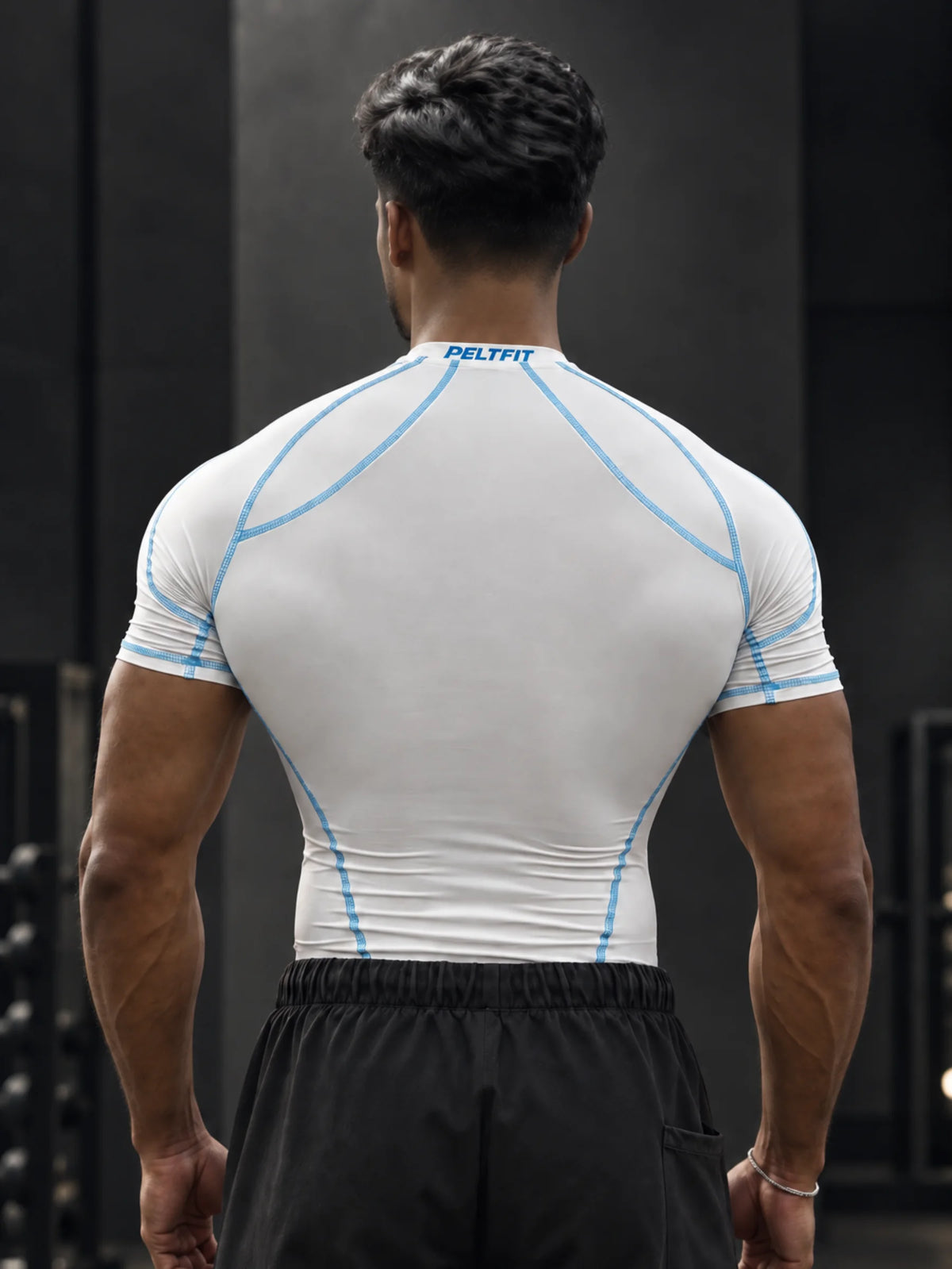 Second Skin Compression Tee - White