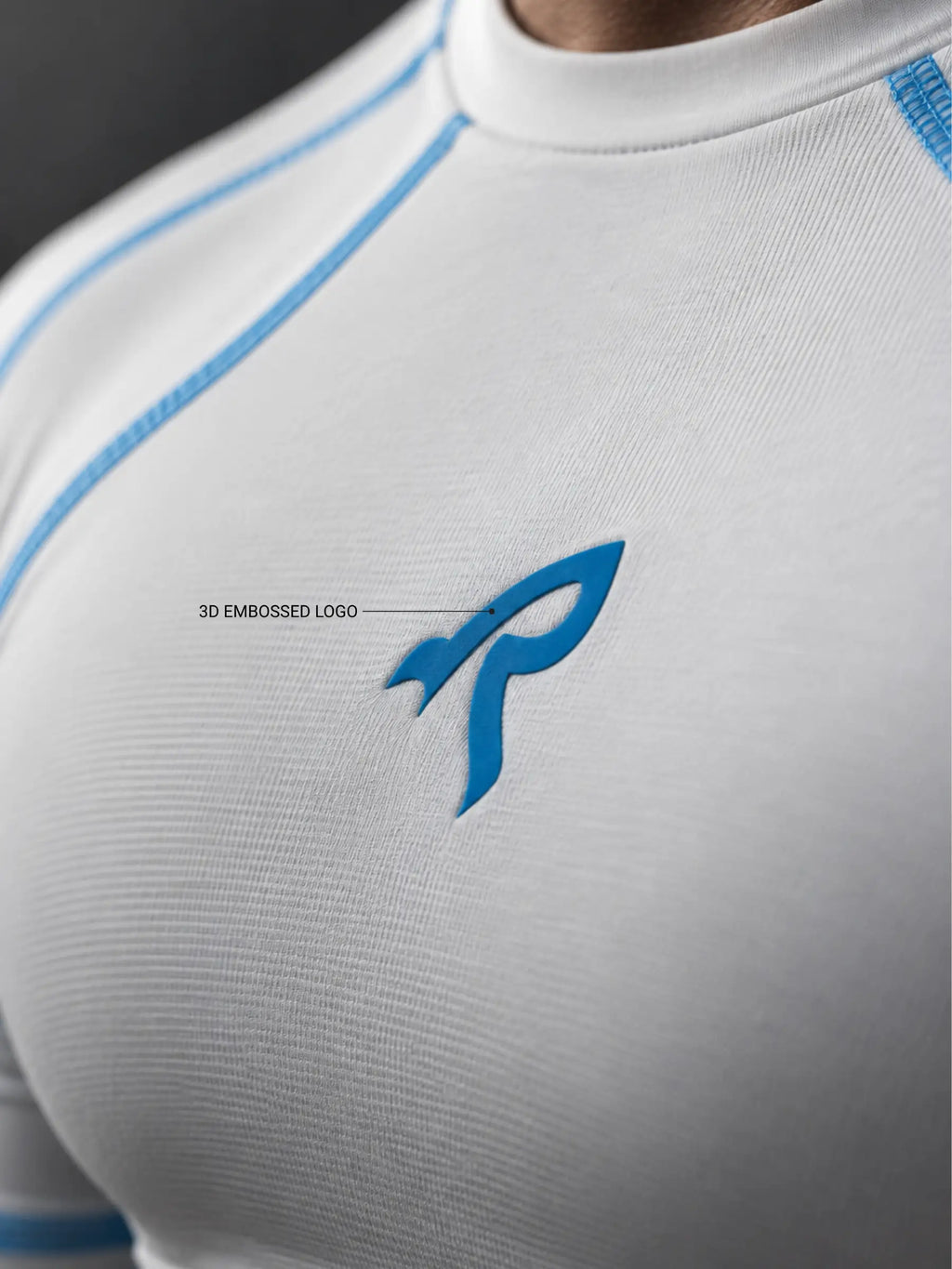 Second Skin Compression Tee - White