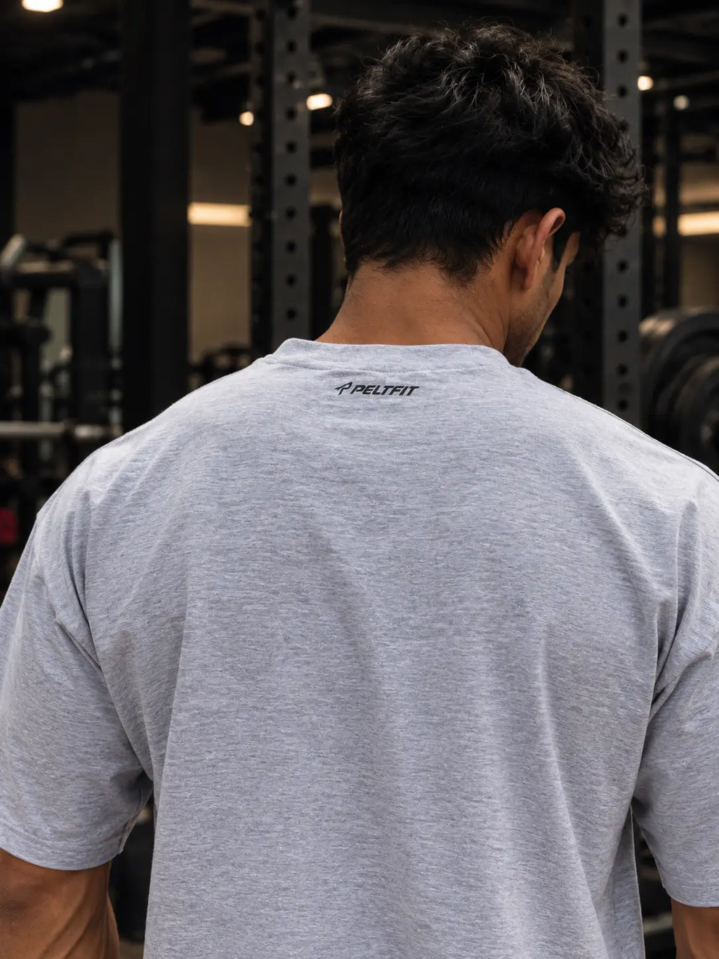 Porali Legacy Oversized Tee - Grey Melange